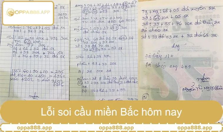 Lỗi soi cầu miền Bắc hôm nay thường gặp của người mới