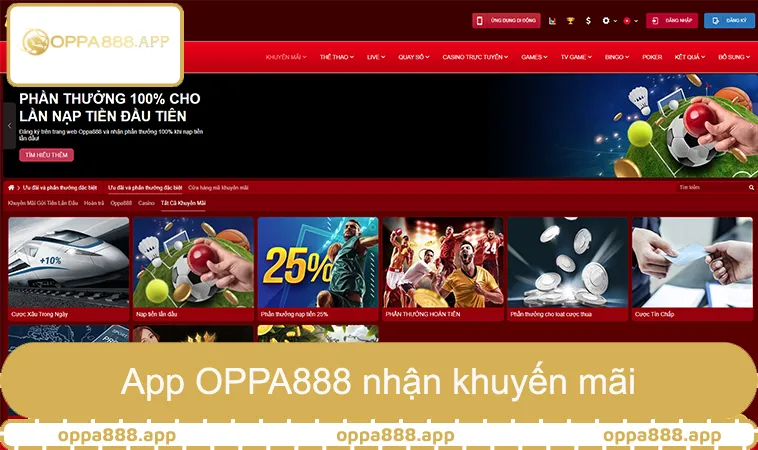 Thông báo push OPPA888, tải OPPA888 iOS, ưu đãi OPPA888